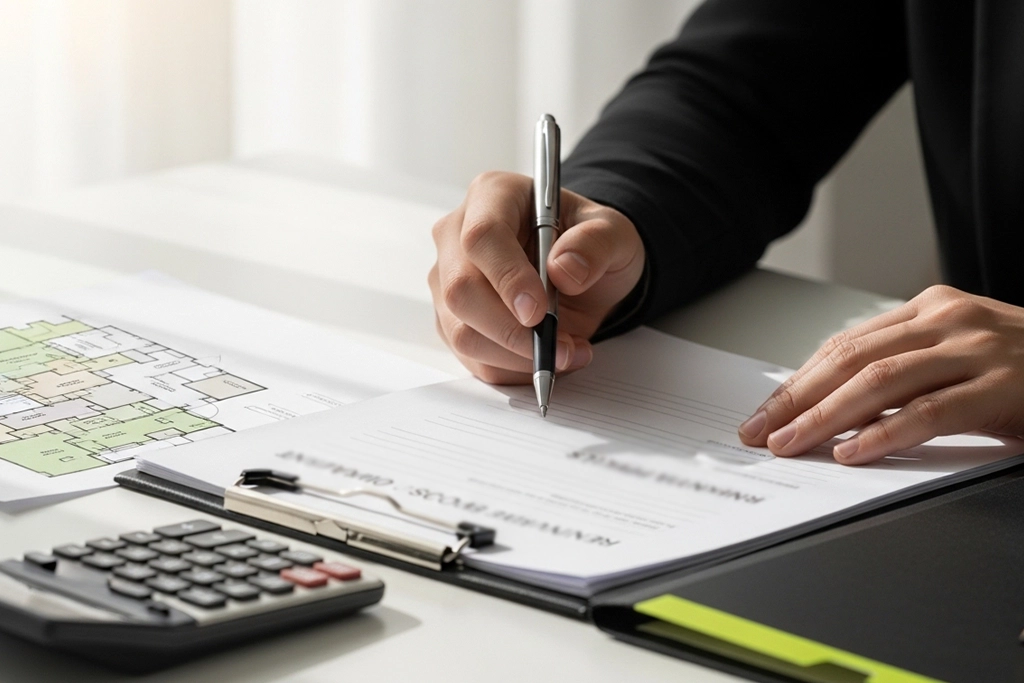 Investor reviewing renovation scope and rental plan for an East Side project.