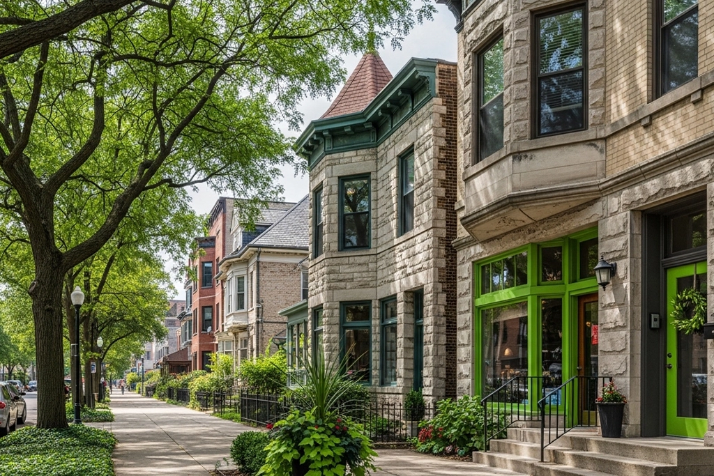 Walkable East Side Milwaukee street with classic homes representing a fast-moving market.