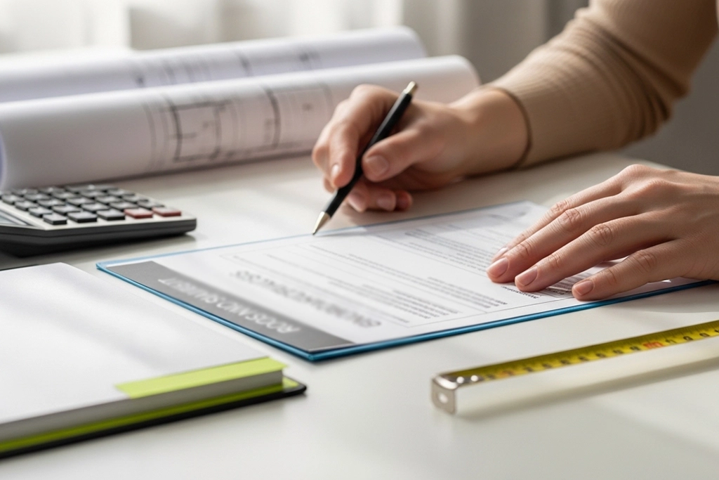 Renovation plans and budget reviewed for a Kenosha investment property.