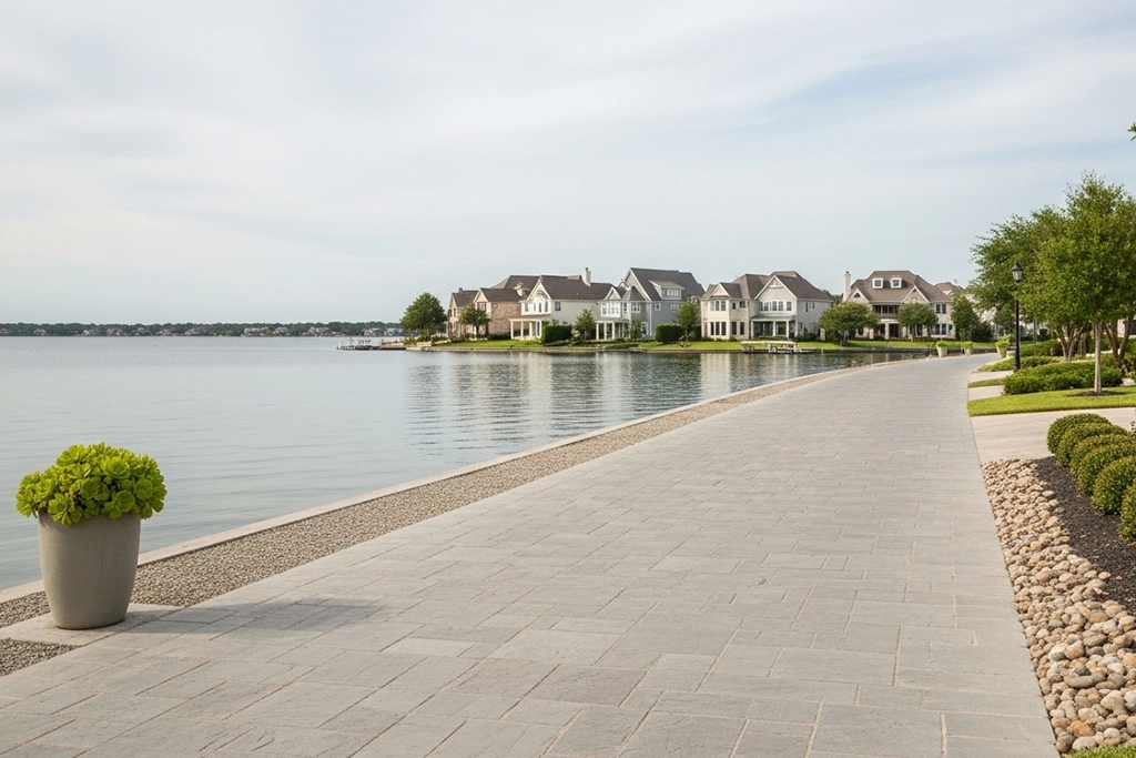 Racine lakeside neighborhood view representing local investment opportunities.